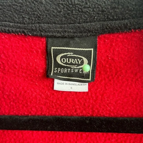 Ouray Sportswear Fleece Red Vest - Picture 5 of 5